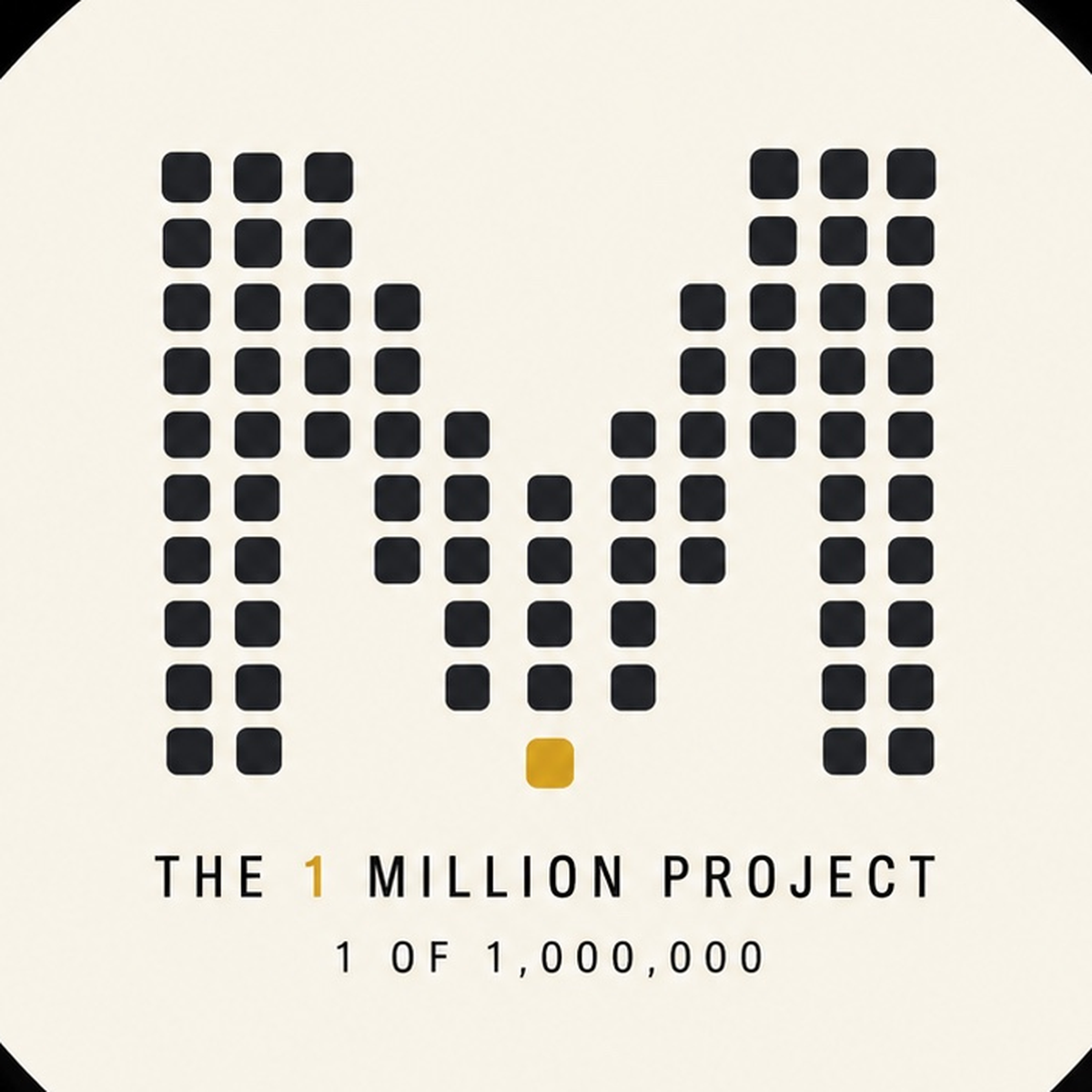 The 1 Million Project missing piece logo